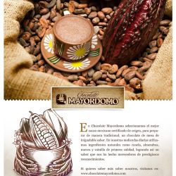 Publicidad Chocolates Mayordomo
